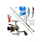 Okuma Outrax 4000 270CM 20-40GR Remixon Double Black Rapala Maket Balık Spin Olta Takımı Seti