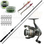 Okuma Revenger 25 - Daiwa Sweepfire 210CM Spin Olta Seti - Renkli