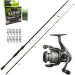 Okuma Revenger 25 - Remixon Double Black 240Cm Spin Olta Seti