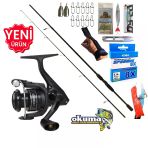 Okuma Revenger Rv-3000A 210Cm 20-40Gr Double Black Spin Olta Takımı Seti