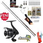 Okuma Revenger Rv-3000A 240Cm 15-40Gr Daiko Kıyı Olta Takımı Seti