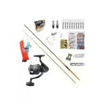 Okuma Revenger Rv-40 270Cm 10-35Gr Remixon Red Zoom Karbon Kıyı Spin Olta Takımı Seti