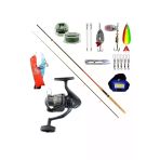 Okuma Revenger Rv-40 270Cm 10-35Gr Remixon Red Zoom Karbon Turna Spin Olta Takımı Seti