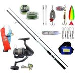 Okuma Revenger Rv-40 Daiwa Sweepfire 270CM 20-60GR Turna Spin Olta Takımı Seti