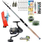 Okuma Revenger Rv-40 Remixon Carbo-X 240CM 60-120GR Tele Spin Olta Takımı Seti