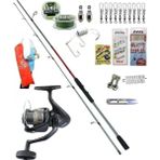 Okuma Revenger Rv-40 Remixon Double Black 270CM 20-40GR Kıyı Spin Olta Takımı Seti