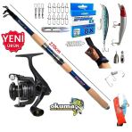 Okuma Revenger Rv-4000A 270Cm 50-100Gr Ultimate Tele Maket Balık Spin Olta Takımı Seti