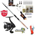 Okuma Revenger Rv-4000A 270Cm 60-120Gr Carbo-X Tele Kıyı Olta Takımı Seti