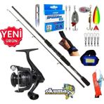 Okuma Revenger RV-4000A 270CM 7-30GR Karbon Wave Power Turna Spin Olta Takımı Seti