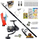 Okuma Revenger Rv-55 Oslo Carp-X 360CM 3,5lbs Profesyonel Surf Kıyı Olta Takımı Seti