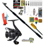 Okuma Revenger Rv-6000A 360Cm 100-200Gr Black Fight Profesyonel Sazan Kıyı Olta Takımı Seti