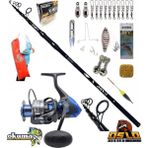 Okuma Safina Sw-X SNW-8000A Oslo Carp-X 360CM 3,5lbs Profesyonel Surf Sazan Kıyı Olta Takımı Seti