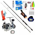 Okuma Safyre 4000 270Cm 20-40Gr Remixon Double Black Turna Spin Olta Takımı Seti