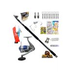 Okuma Sea Power 5000 Oslo Black Fight 360Cm 100-200Gr Profesyonel Surf Kıyı Olta Takımı Seti