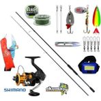 Okuma Wave Power 244CM 15-40GR Shimano FX4000 Turna Spin Olta Takımı Seti