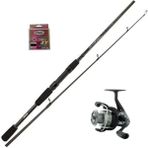 Okuma Wave Power 274CM Spin Kamış Okuma Revenger Rv-40 Fd Kendo 4x Multicolor Örgü Ip 300M