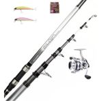 Okuma Wave Power Tele Surf 420 cm Okuma ARIA-6000A Painting Silver 1bb Olta Takımı