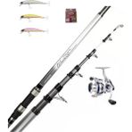 Okuma Wave Power Tele Surf 420 cm Okuma ARIA-8000A Painting Silver 1bb Olta Takımı