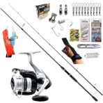Okuma Wave Up 270CM 10-40GR Daiwa Strikeforce 4000 Kıyı Spin Olta Takımı Seti
