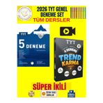 Okyanus 2026Tyt İceberg Tüm Dersler Genel 5 Deneme+Trend Karma Tyt 4 Genel Deneme Sınavı Set