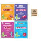 Okyanus 4. Sınıf Classmate Matematik Fen Türkçe ve Sosyal Etkinlikli Soru Bankası 4lü Set + TS