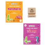 Okyanus 4. Sınıf Classmate Matematik ve Türkçe Etkinlikli Soru Bankası + Telefon Standı