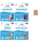 Okyanus 6. Sınıf Classmate Matematik Fen Türkçe ve Sosyal Etkinlikli Soru Bankası 4lü Set
