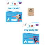 Okyanus 6. Sınıf Classmate Matematik ve Fen Bilimleri (ESB) Etkinlikli Soru Bankası + Telefon Standı