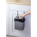 Okyanus Home Askılı Çöp Kovası 5,5 L Siyah
