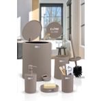 Okyanus Home Coliseum Vizon Iç Kovalı Pedallı 5'li Banyo Seti