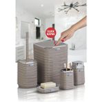 Okyanus Home Luna Vizon Kromlu Kare 5'li Banyo Seti