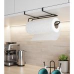 Okyanus Home Siyah Askılı Kağıt Havluluk Modern Stil ve Kolay Temizlik Özellikli