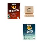 Okyanus LGS 8. Sınıf Master 20 Matematik ve Türkçe Denemesi + Telefon Standı