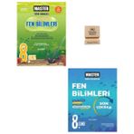 Okyanus LGS 8. Sınıf Master Fen Bilimleri Soru Bankası ve Son Tekrar + Telefon Standı