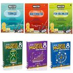 OKYANUS MASTER 8.SINIF TÜRKÇE MATEMATİK FEN + MODEL YAYINLARI SÜPER TÜRKÇE MATEMATİK FEN SORUBANKASI