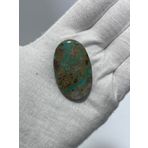 Okyanus Temalı Doğal Kabaşon Firuze Taşı 80,6 Karat - Turkuaz Taşı 16,15 Gram