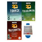 Okyanus Yayıncılık 2025 8.SINIF LGS MASTER TÜRKÇE-MATEMATİK-FEN 20 DENEME 3 KİTAP ( ÖZDEBİR HEDİYELİ)