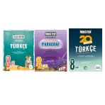 Okyanus Yayıncılık 8. Sınıf Classmate Türkçe Soru Bankası +Master Paragraf Soru Bankası + Master 20 Türkçe Denemesi (3 K