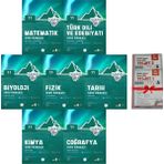 Okyanus Yayınları 2025 Iceberg 11. Sınıf Matematik Soru Bankası - Tarih Soru Bankası - Fizik Soru Bankası - Kimya Soru Bankası 7'li Set + Deneme