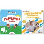 Okyanus Yayınları 4. Sınıf Gün ve Gün Yaz Tatili Kitabım ve Matematik Problem ve Test Kitabım