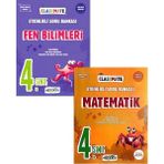 Okyanus Yayınları 4. Sınıf Matematik, Fen Bilimleri Etkinlikli Soru Bankası Seti