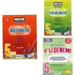 Okyanus Yayınları 5. Sınıf Okyanus Yayınları Master Matematik, Fen Bilimleri + 5'li Deneme Seti