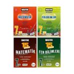 Okyanus Yayınları 7. Sınıf Master Matematik+Fen Bilimleri Soru Bankası+7. Sınıf Master 15 Matematik+Fen Bilimleri Denemesi