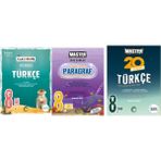 Okyanus Yayınları 8. Sınıf Classmate Türkçe Soru Bankası - Master Paragraf Soru Bankası - Master 20 Türkçe Denemesi 3'lü Set