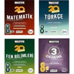 Okyanus Yayınları 8. Sınıf LGS Master Türkçe Matematik Fen Deneme Seti 250 Sayfa