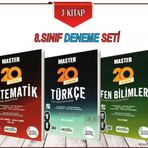 Okyanus Yayınları 8. Sınıf Master Deneme Seti 3 Kitap