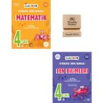 Okyanus Yayınları Okyanus 4. Sınıf Classmate Matematik ve Fen Bilimleri Etkinlikli Soru Bankası + Telefon Standı