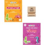 Okyanus Yayınları Okyanus 4. Sınıf Classmate Matematik ve Türkçe Etkinlikli Soru Bankası + Telefon Standı
