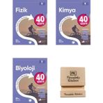 Okyanus Yayınları Okyanus 9. Sınıf 40 Seans Fizik Kimya ve Biyoloji Konu Özetli Soru Bankası 3lü Set + Telefon Standı