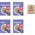 Okyanus Yayınları Okyanus 9. Sınıf 40 Seans Matematik Edebiyat Tarih ve Coğrafya Konu Özetli Soru Bankası 4lü Set